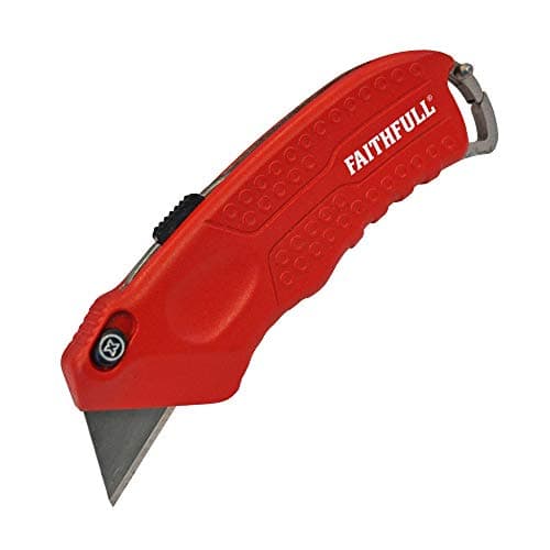 Image of Faithfull FAITKRTURBO Turbo Retractable Blade Knife Autofeed