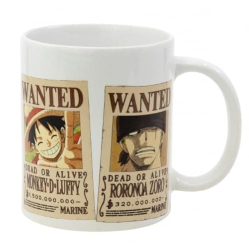 Image of PICOBOX, One Piece Mug, Gift for One Piece Fans, Decorative Ceramic Mug with Box for Home & Office, Capacity of 325 Ml, 9,5 x 11,3 x 8 Cm, Microwave Safe