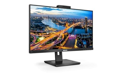 Image of Philips 275B1H - 27 Inch QHD Monitor, 75Hz, 4ms, IPS, WebCam, Height adjust, Speakers, USB Hub (2560 x 1440, 300 cd/m², HDMI/DVI/DP/USB-B/USB 3.2)