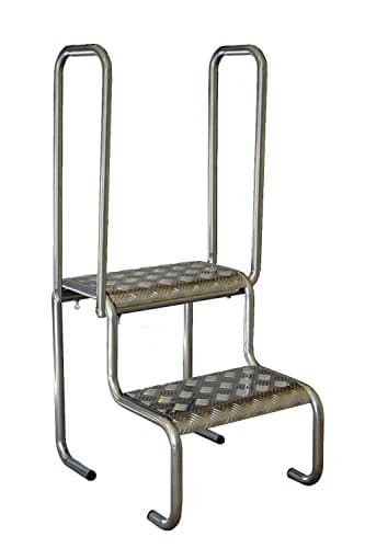 Image of Caravan step (light weight) (Double hand Rail)