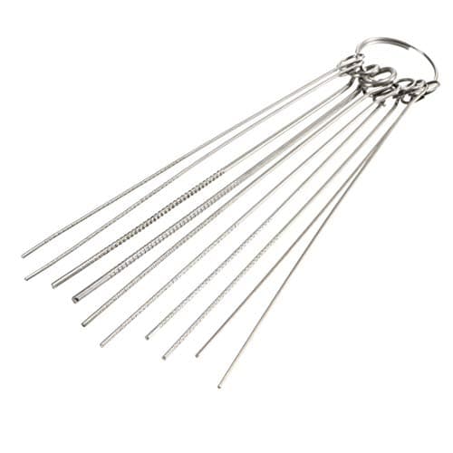 Image of sourcing map Welding Tip Cleaner Nozzle Cleaner Gas Welding Brazing Cutting Torch Tip Cleaner Needle Set of 2