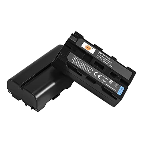 Image of DSTE 2PCS NP-F550 NP-F570 NP-F330 Li-Ion Battery Compatible with Sony CCD-RV100 CCD-RV200 CCD-SC5 CCD-SC55E CCD-SC55 CCD-TR12 CCD-TR18 CCD-TR1E CCD-TR2 CCD-TR200