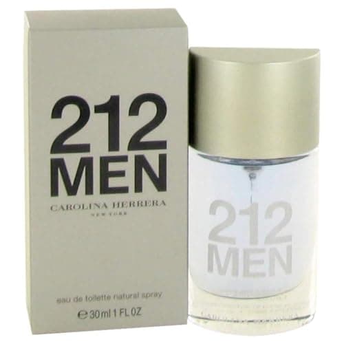 Image of Carolina Herrera 212 Men Eau de Toilette, 30 ml, (Pack of 1)