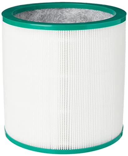 Image of Paxanpax PSA118 Air Purifier Fan 360° Evo Glass HEPA Filter for Dyson TP00, TP03, AM11, TP02 Pure Cool Link Tower Series, Green & White