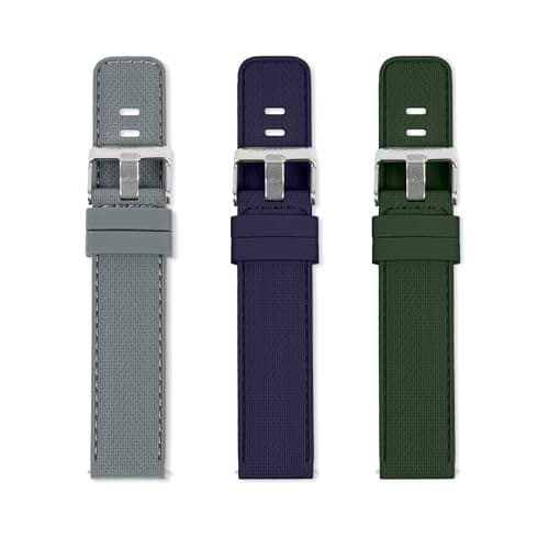 Image of Reflex Active 20mm Interchangeable Smart Watch Grey, Blue & Green Strap Set