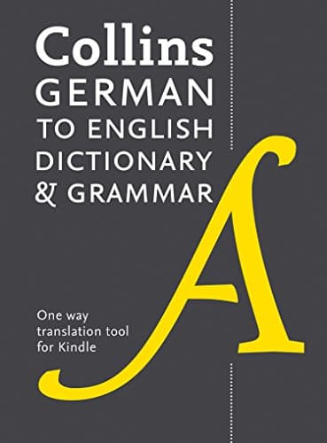 Image of German to English (One Way) Dictionary and Grammar: Trusted support for learning