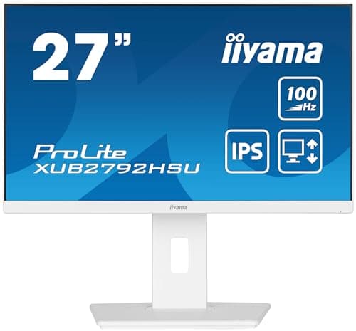 Image of iiyama XUB2792HSU-W6-27,IPS,1920x1080/100Hz,1H1DP,HAS