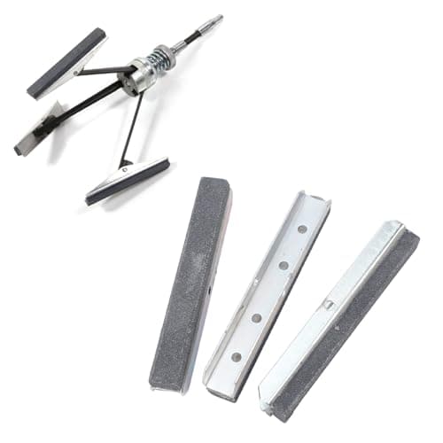 Image of TKSE Cylinder Hone,3in Cylinder Hone Stone,3Pcs Engine Cylinder Hone Stone and 3 Arm Cylinder Honing Stones Tool,Efficient Operation Honing Stone with Screws for Engine Cylinder Hone