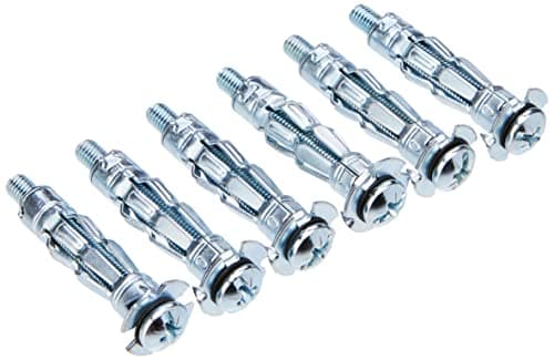 Image of Rawlplug 41 645 Interset Cavity Fixings and Screws (Card of 6) - M5x37 (6 pieces)