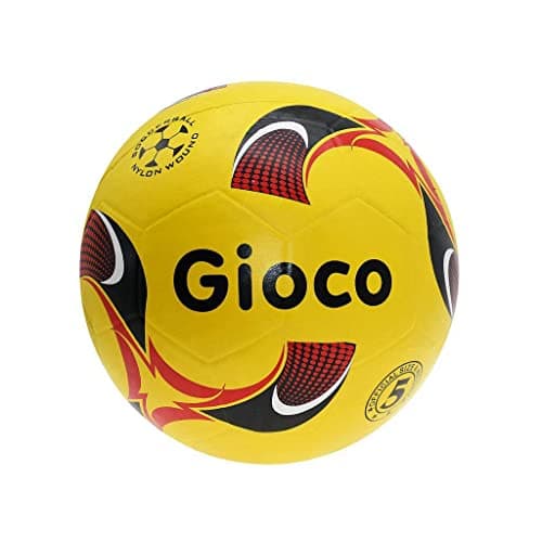 Image of Gioco Unisex-Youth Moulded Football, Yellow, 4