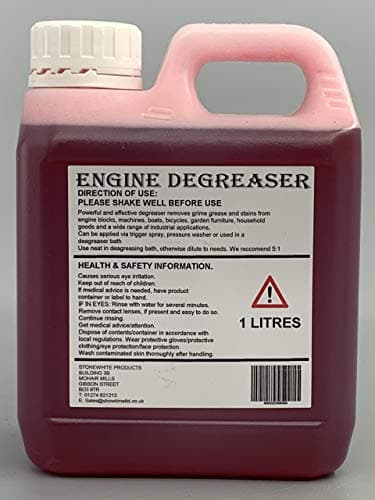 Image of Showtime Chemicals Concentrate Engine Degreaser | Parts Washer Fluid | Dilute up to 20:1 | Removes Dirt & Grime with Ease | Multiple Uses (1 Litre)