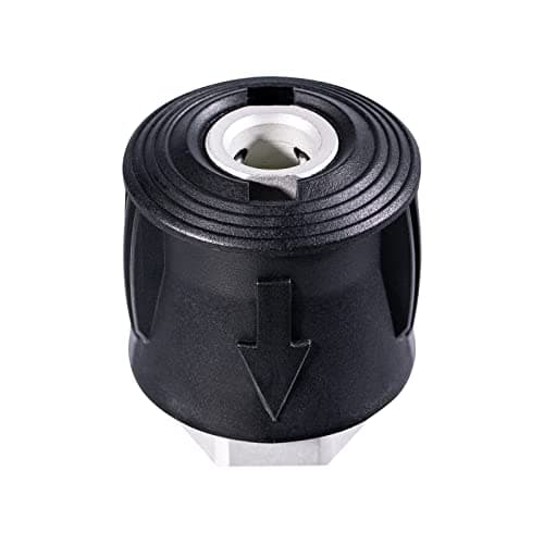 Image of YUET High Pressure Washer Quick-Fitting Pipe Coupling M22F to Nilfisk / M22F to Bosch AQT Aquatak Quick Connect Hose Adaptor Connector Adapter for Nilfisk/Bosch Washer