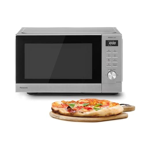 Image of Panasonic NN-GD37QSBPQ 29L Grill Microwave Oven, 1000W, Auto Defrost, Combination Cooking, Timer, Silver & Stainless