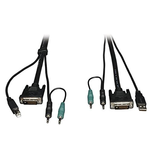 Image of Tripp Lite Cable Kit for Secure KVM Switches B002-DUA2 / B002-DUA4, 4.57 m (P759-015)