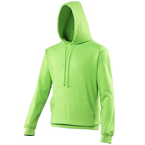Image of Awdis Unisex College Hooded Sweatshirt / Hoodie (XL) (Alien Green)