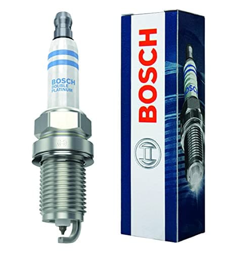 Image of Bosch Double Platinum 0242245576, 1 Spark Plug - for a Reliable Gasoline Engine Start and Long Service Life - with Robust Design