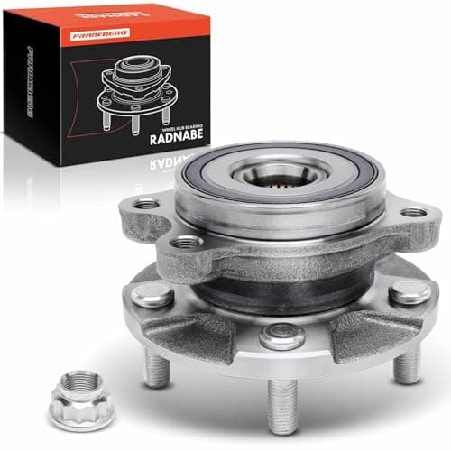 Image of Frankberg 1x Wheel Bearing Hub Front Left or right Compatible with A.u.r.i.s E15 1.33L-1.8L 2007-2012 E18 1.2L-1.8L 2012-2018 A.v.e.n.s.i.s T27 1.6L-2.0L 2008-2018 Replace# 4355042010