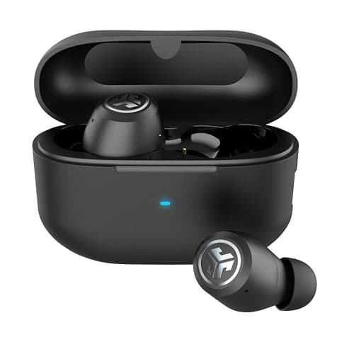 Image of JLab JBuds ANC 3 Smart Active Noise Cancelling Earbuds, Bluetooth Earphones, 42+ Hr Playtime Wireless Headphones, IP55 Sweat-Resistant In Ear Buds with Microphone, EQ3 Sound & USB Charging Case