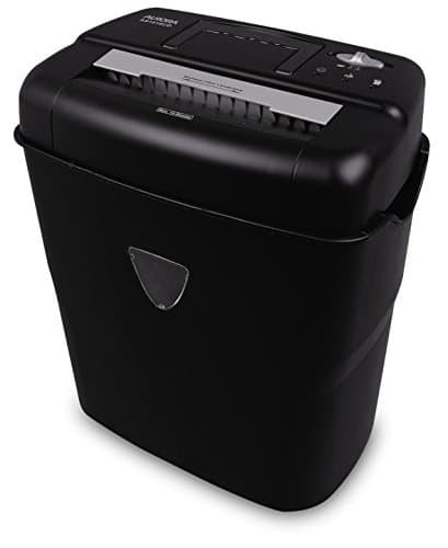 Image of Aurora AS1018CD 10 Sheet Cross Cut Paper Shredder, Black AURORA,Large