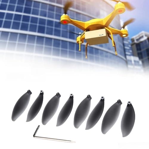 Image of 8pcs Drone Propeller Blades Replacement Set for Parrot Anafi Drone - CCW and CW Props, Spare Parts for RC Quadcopter Drone Accessories