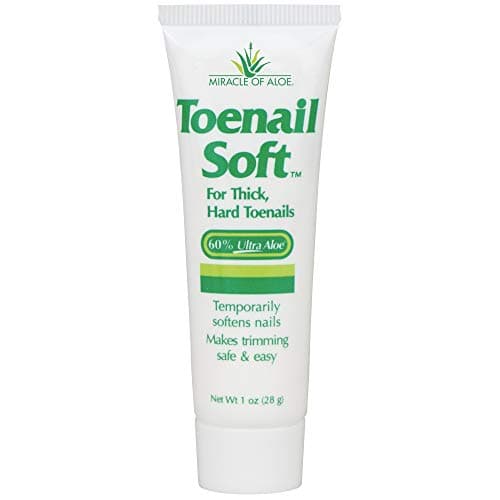 Image of Miracle of Aloe, Toenail Soft 60% UltraAloe Temporary Nail Softening Cream 28.3g