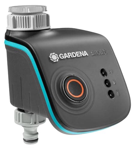 Image of Gardena smart water control: Intelligent Water Computer with smart app controllable Frost warning system, proven valve technology, ideally suited for Micro-Drip system or sprinkler system (19031-20)