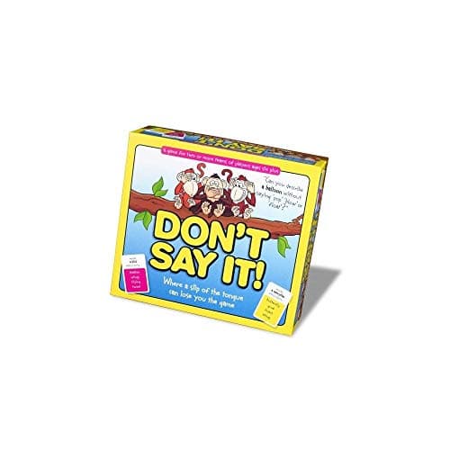 Image of University Games Don’t Say It Word Game – Fast-Paced Family Party Board Game with Electronic Timer, Educational Vocabulary Game for Kids & Adults Age 6+