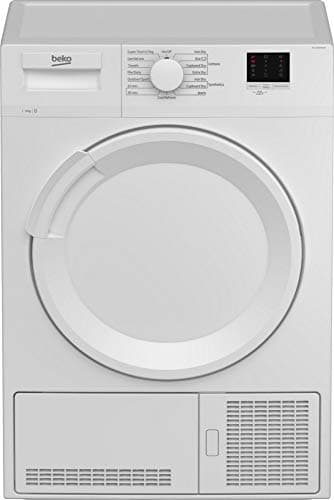 Image of BEKO DTLCE80041W 8KG CONDENSER TUMBLE DRYER - WHITE