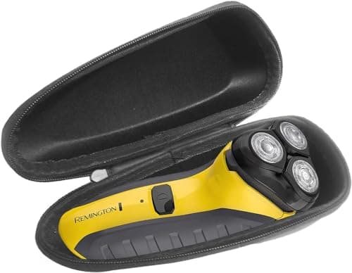 Image of Black Hard Case Compatible for Remington Virtually Indestructible Rotary Shaver 5100 Rotary Shavers Electric Shavers