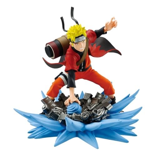 Image of Banpresto BP29496P Naruto Uzumaki Naruto Shippuden Action Figure, Memorable Saga Special 12 cm, Multicolor, Collectible Figure, Optimal for Anime Fans