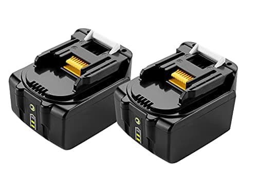 Image of 2 X 5.0Ah 5000mAh 14.4V BL1450 BL1430 BL1420 BL1415 Battery Replacement for Makita 196388-5 194558-0 194559-8 194066-1 194065-3 195444-8 HP347DWE DJV141RM1J BDF343RHJ 8281DWAE HP347DWEX3 DTD134RMJ