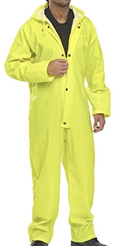 Image of SUPER B-DRI COVERALLS SATURN YELLOW XXL