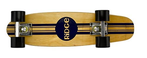 Image of Complete 55cm Maple Wooden Retro 22” Mini Cruiser Board by Ridge Skateboards