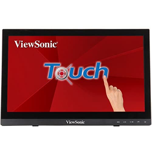 Image of Viewsonic - LED monitor - 16" (15.6" viewable) - touchscreen - 1366 x 768 @ 60 Hz - TN - 190 cd/m² - 500:1-12 ms - HDMI, VGA - speakers