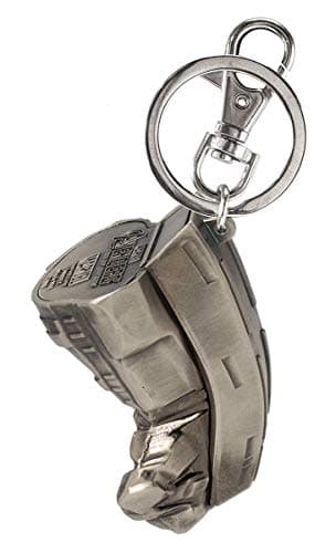 Image of MONOGRAM Marvel Hulkbuster Fist Colour Pewter Key Ring