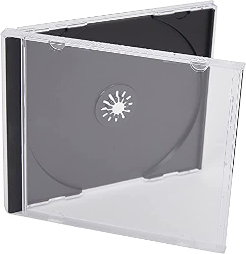 Image of 25 CD/DVD Single Jewel Cases