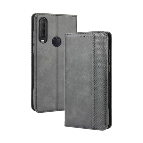 Image of Lucyliy Case Compatible with Alcatel 1SE 2020, PU Leather flip Cover Compatible with Alcatel 1SE 2020 Phone Case black