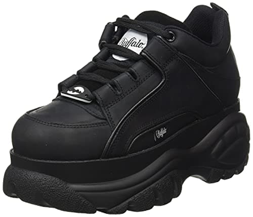 Image of Buffalo London Women's 1339-14 2.0 Trainers, Black, 5 UK
