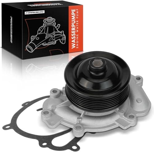 Image of Frankberg Water Pump Compatible with C-Class W203 W204 C204 S203 S204 3.0L 2005-2014 E-Class W211 W212 A207 C207 S211 S212 3.0L 2007-2016 Replace #6422001701