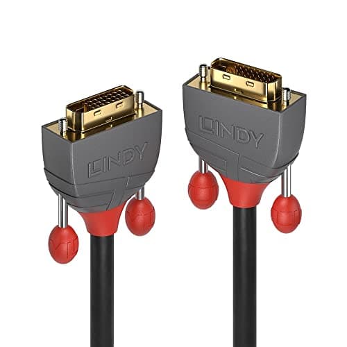 Image of LINDY 0.5m DVI-D Dual Link Cable, Gold Line