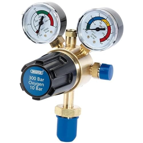 Image of Draper 35010 300 Bar Oxygen Regulator