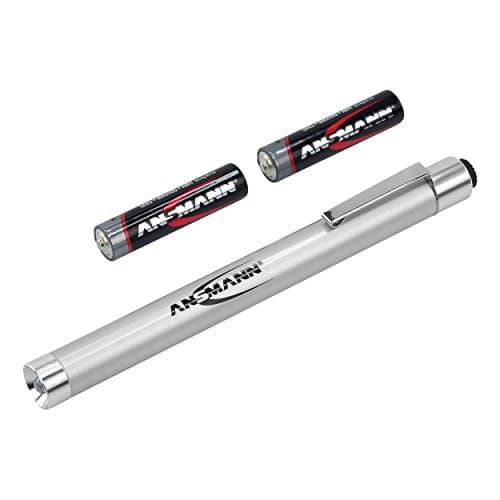Image of ANSMANN 1600-0169 X15 Small and Handy LED penlight, Aluminium, Silver