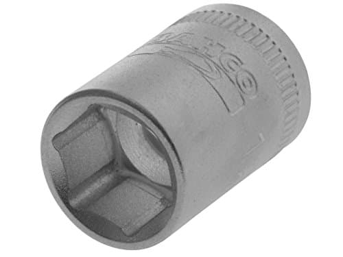 Image of Bahco BAH38SM14 Hexagon Socket 0.375-inch Drive, 14 mm, Silver