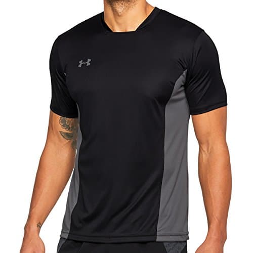 Image of UNDKU|#Under Armour Men Challenger II Training Top Short-sleeve Shirt - Black/ Graphite/ Graphite (001), SM