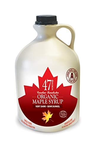 Image of 47° North Single Source Canadian Organic Maple Syrup, Grade A 500ml (500ml, Very Dark)
