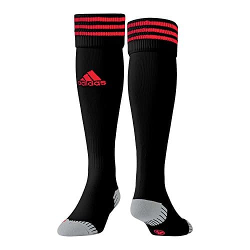 Image of Adidas Men's ADISOCK 12 Socks - Black/Red/F47449 Black/Rojoun, Size 3