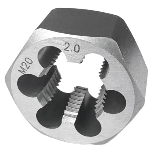 Image of Yamesh M20 x 2 Hex Die Rethreading Die Thread Die Carton Steel For Right Hand