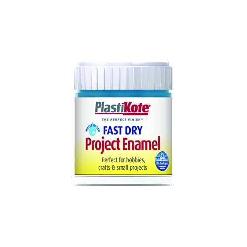 Image of Plasti-Kote B23W 59 ml Enamel Paint Bottle - Harbour Blue