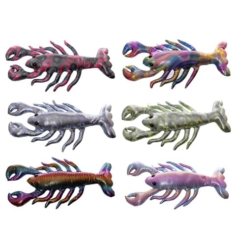 Image of Puckator Lobster Large Sand Animal - Sea Safari Woodland Zoo Jungle Wild Animal Animals Figures - Home Office Paperweight Decor Ornaments - Paper Weights Gifts For Desks - Prizes For Kids Students