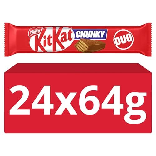 Image of KitKat Chunky Duo Milk Chocolate Bars, 24 x 64 g